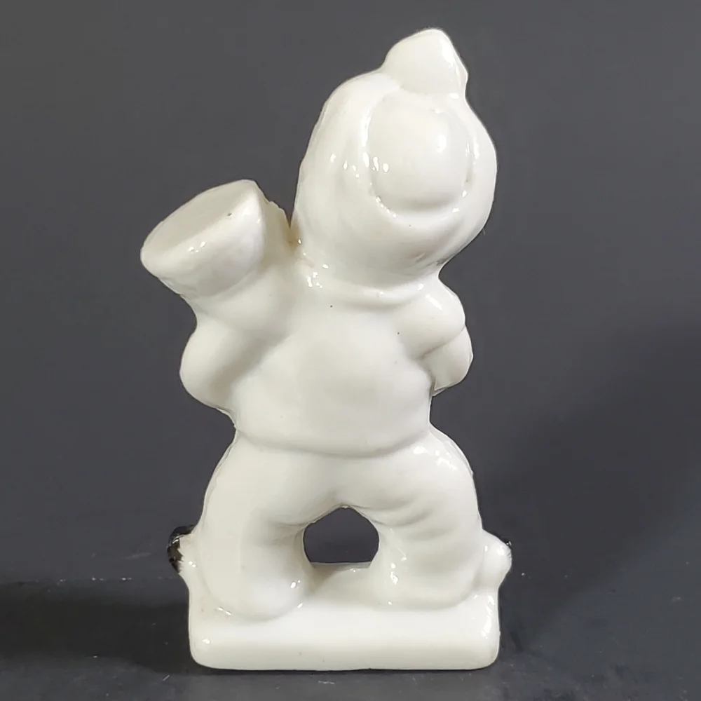 Ceramic Boy Playing Tuba Figurine Musician Collectible Vintage Japan